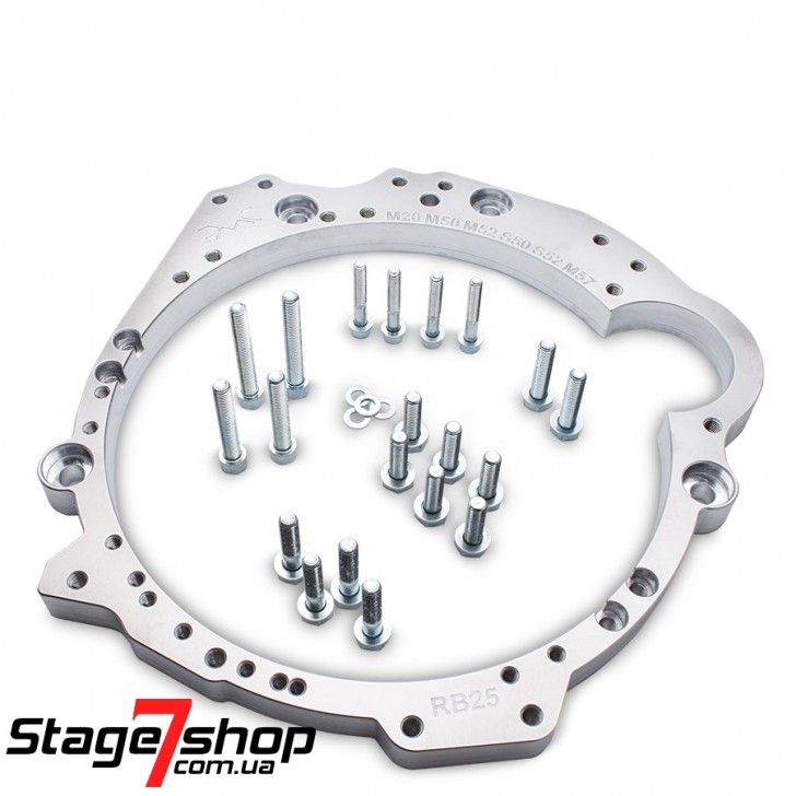 Переходная плита КПП NISSAN RB RB20/RB25/RB26/RB30 - BMW M20-M57